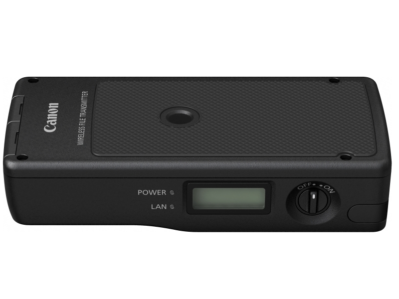 <b>WFT-E7B。Canonロゴ面の右側が該当部分</b>