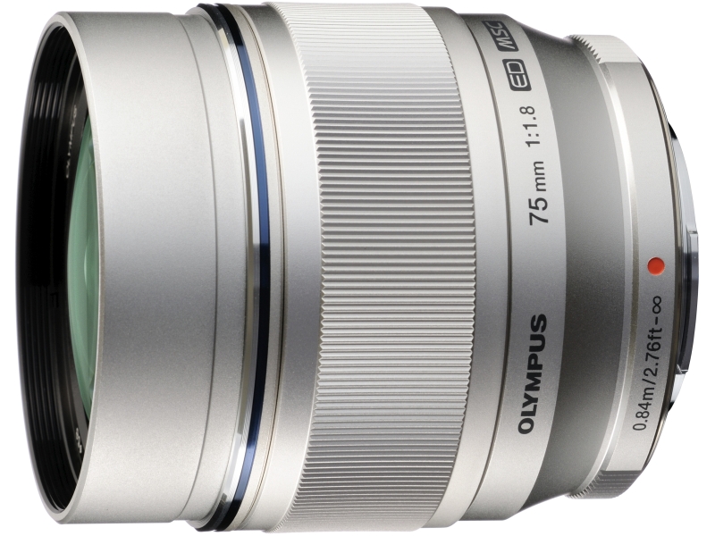 <b>M.ZUIKO DIGITAL ED 75mm F1.8。発売は7月。価格は12万4,950円</b>