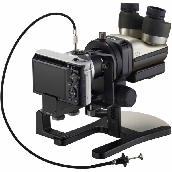 <b>「ファーブルフォトEX」、デジスコーピングブラケット「DSB-N1」、「1 NIKKOR VR 10-30mm」、「Nikon 1 J1」装着時</b>