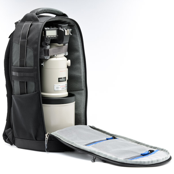 <b>ボディ付きの500mm F4の収納例</b>