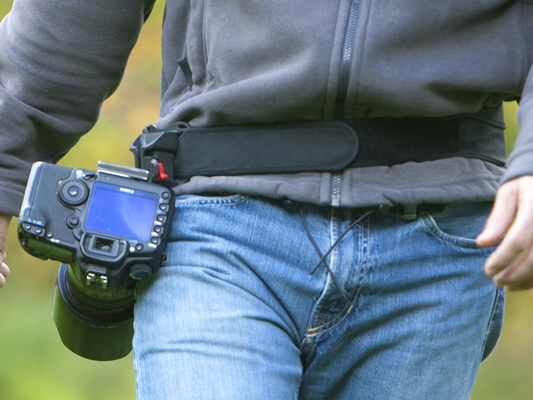 <b>カメラの携行例</b>