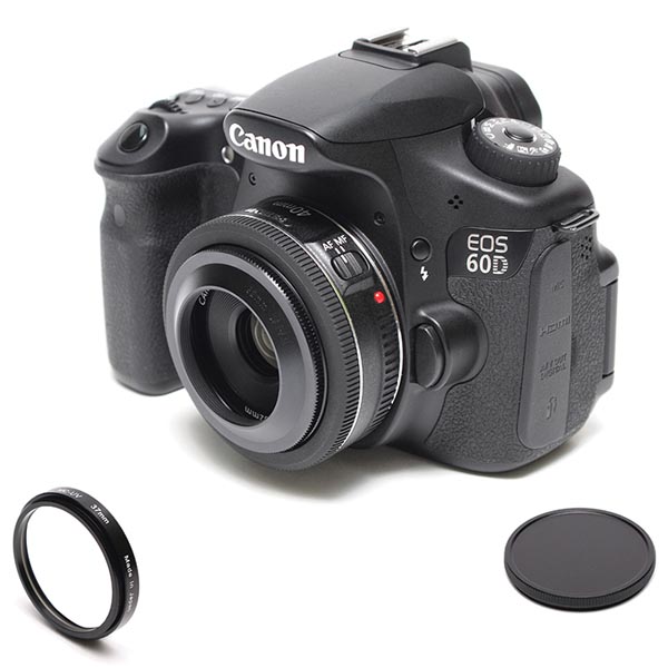 <b>キヤノンEF40mm F2.8レンズ用ドームフード52mmキャップ・フィルター付（UNX-5288）</b>