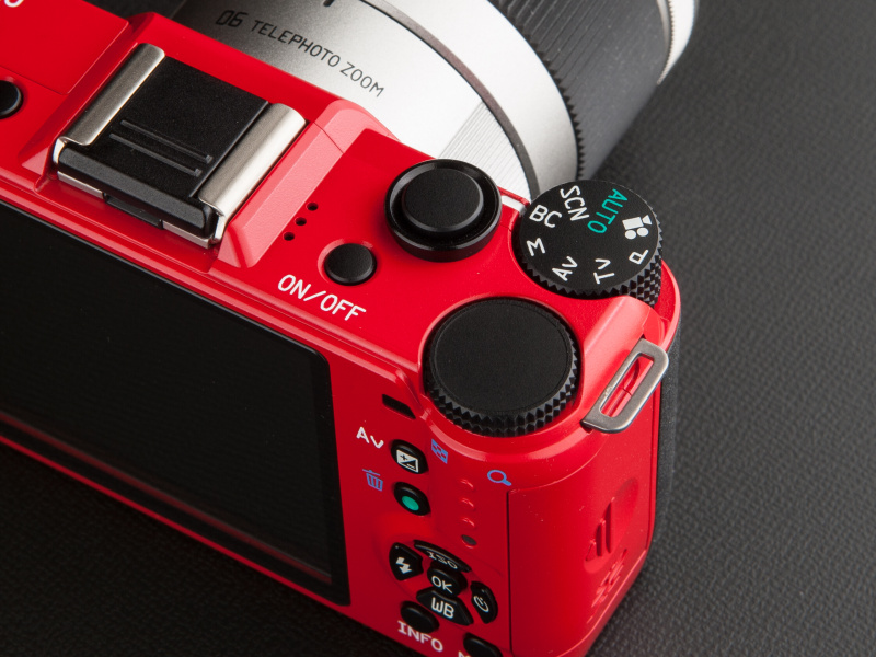 <b>モードダイヤルを「BC」にセットすると、ボケコントロールを呼び出せる</b>