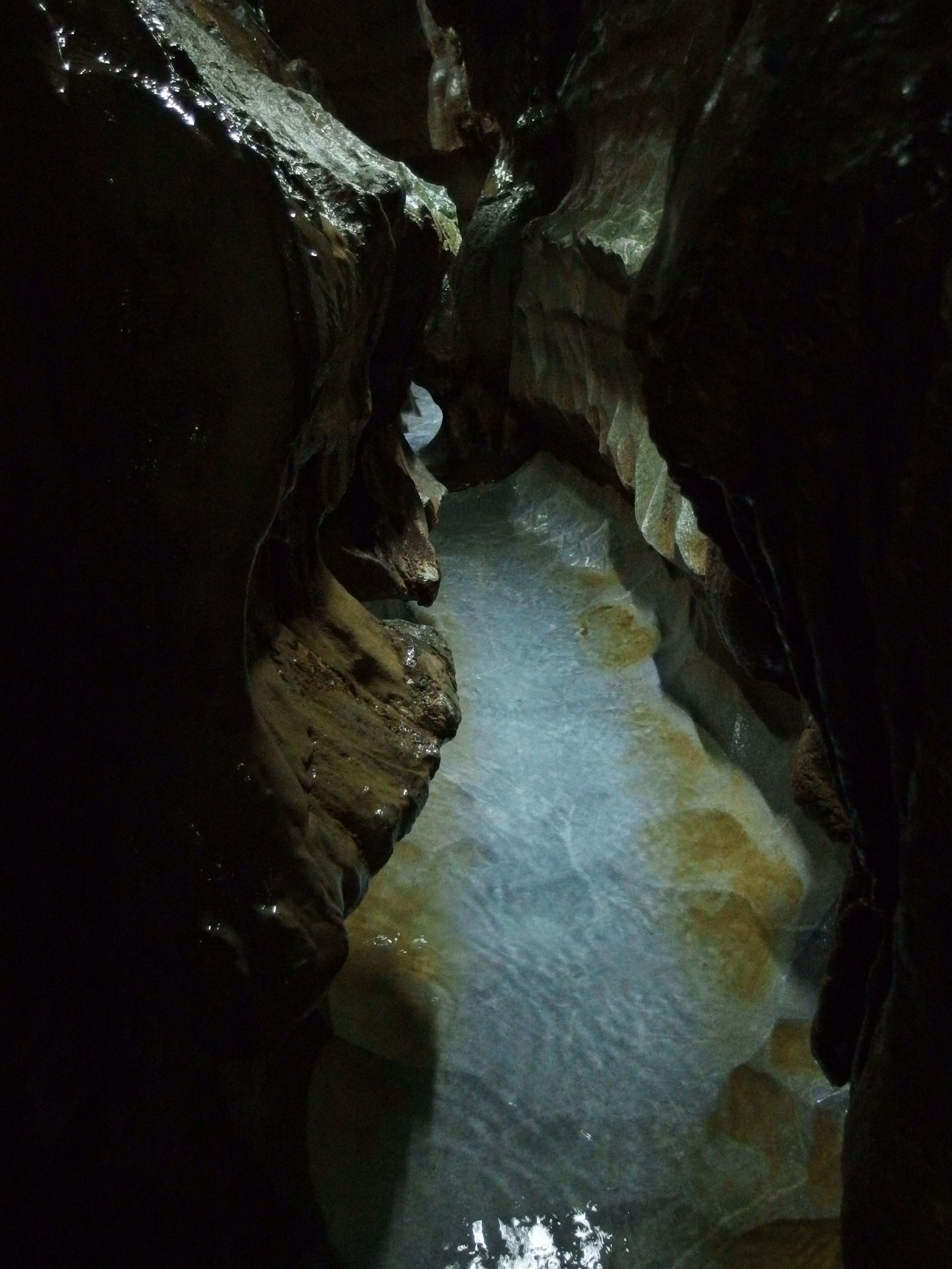 <b>平尾台近くにある千仏鍾乳洞は内部に流れている小川の中を進む珍しい鍾乳洞だ。XZ-2 / 約5.5MB / 2,976×3,968 / 1/13秒 / F1.8 / -1.0EV / ISO2500 / WB:晴天 / 6mm</b>