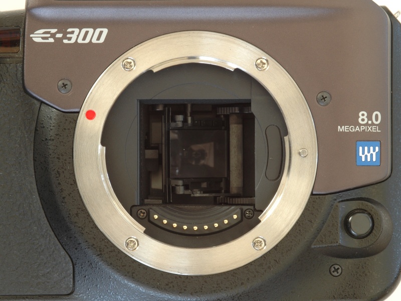 フォーサーズマウント（オリンパスE-300）