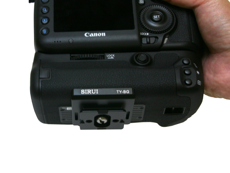 バッテリーグリップ装着用「TY-BG」