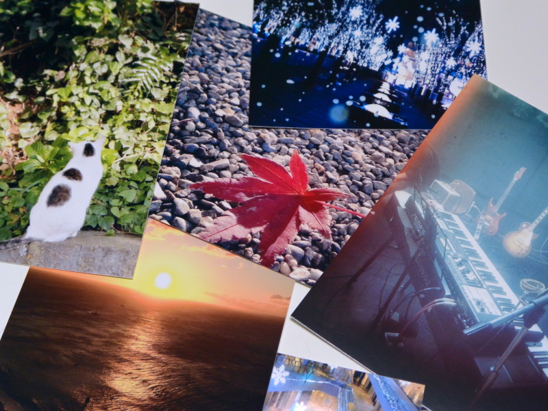 楽しくなってあれこれプリントしてみた。スマホアプリでトイカメラ風のエフェクトを施した画像も、画面に近い仕上がりになった