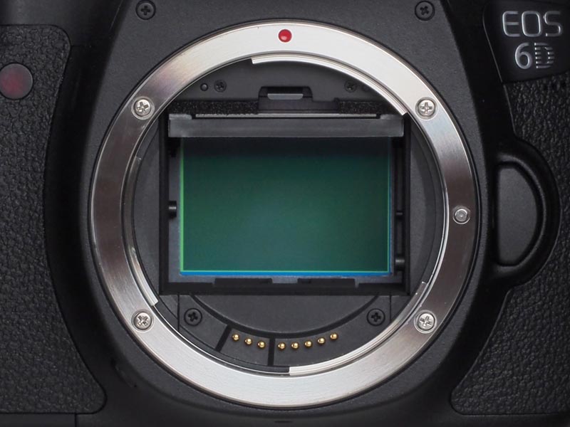 自社製有効約2,020万画素35mmフルサイズCMOS。DIGIC5+との連携で上位機種EOS 5D Mark IIIと同等の高画質を生む。
