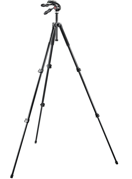 293アルミニウム三脚3段+Q2付き3ウェイ雲台キット（MK293A3-D3Q2）