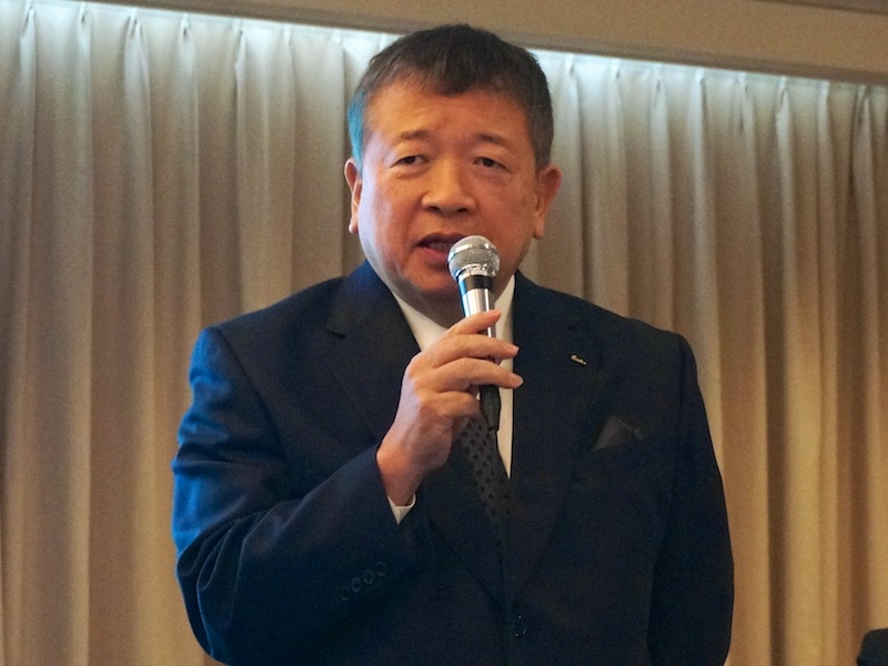 ケンコー・トキナーの山中徹代表取締役社長。