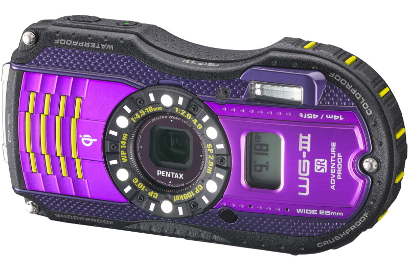 PENTAX WG-3 GPS（パープル）