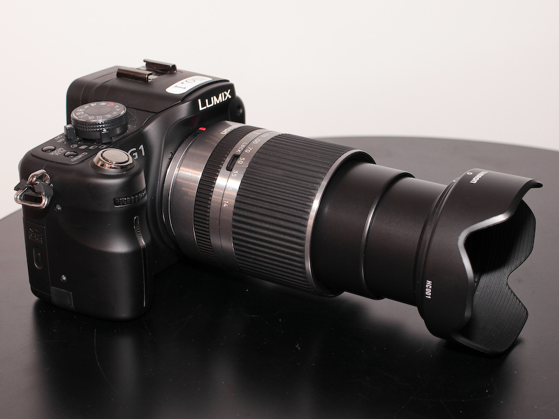 望遠端にしたところ