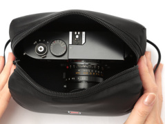 ARTISAN&ARTIST カメラポーチ ブラック Leica ARTISAN&ARTIST、M型ライカ/ミラーレス用ポーチをリニューアル