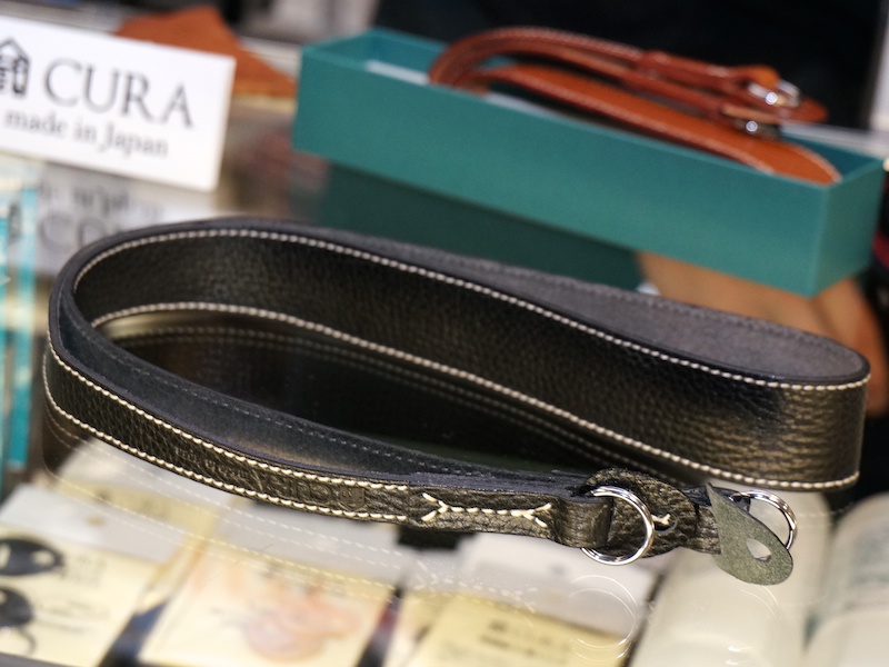 天然シボ革ストラップ