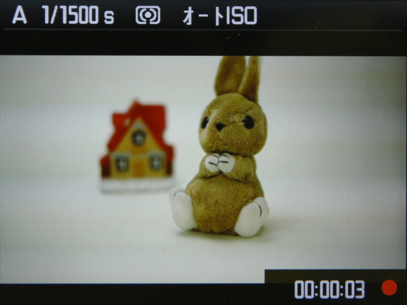 ボディ上部に新設された「M」ボタンで動画記録を開始