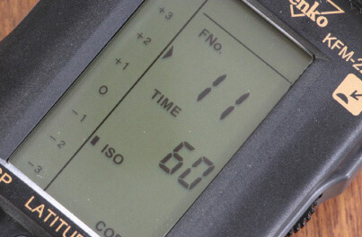 ISO感度を求められる