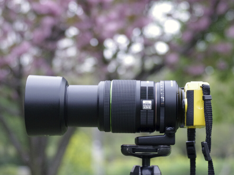 望遠側の状態。ボディはどこ? という感じです（笑）。