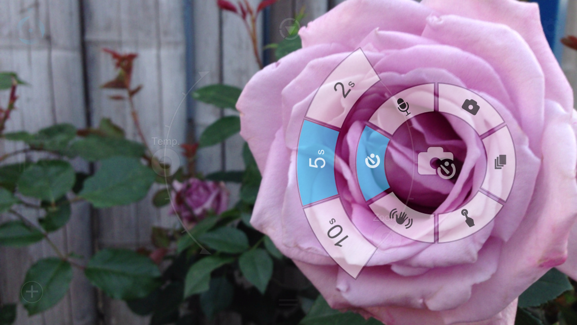 「タイマー撮影」は「2秒」「5秒」「10秒」から選択可能