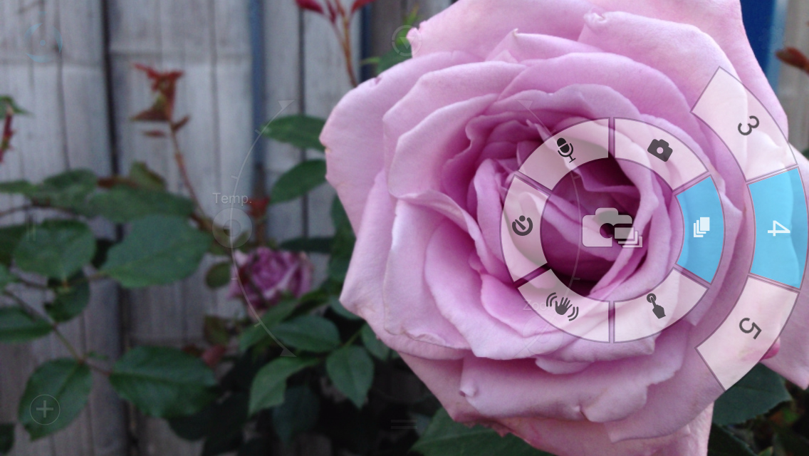 「連写」は「3枚」「4枚」「5枚」から選べる