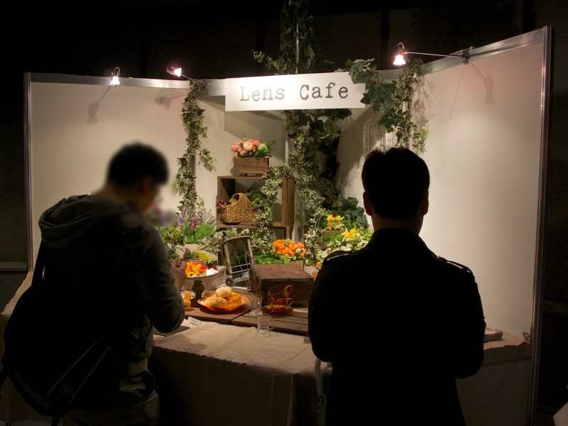 Lens Cafe。60mmマクロなども用意していた