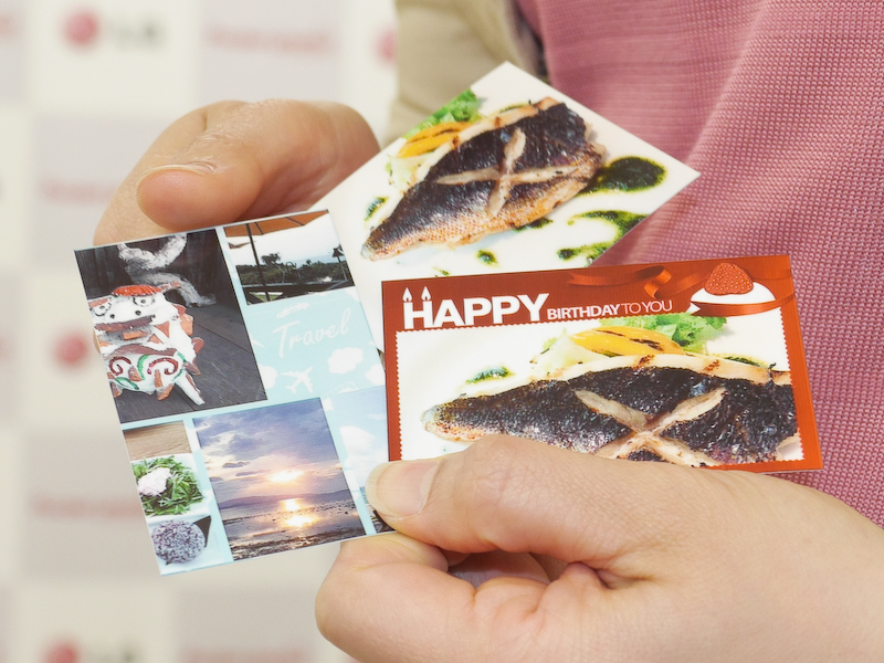 プリントの例（一部は一般の画像アプリを使用）