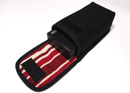 ブラック・ボルドーストライプ