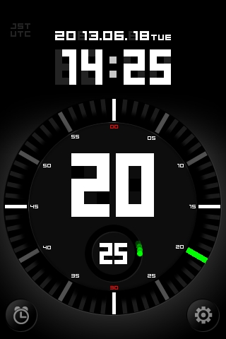 Time SignalはNTPサーバーにアクセスしてiPhoneの時刻を修正し、正確な時刻を表示とともに読み上げるiOSアプリ。