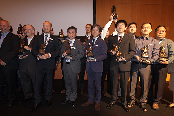 フォトキナ2012で行なわれたTIPA Award授賞式より
