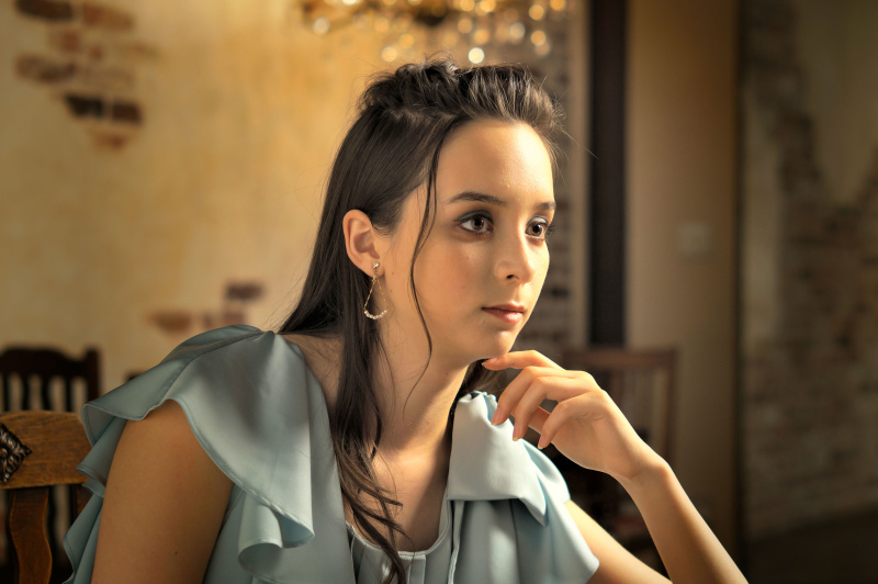 カスタム（被写体強調レベル5、背景強調レベル0）