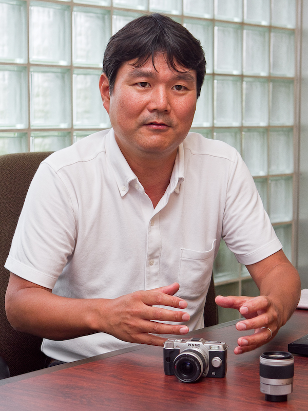 荒井孝氏（QシリーズとKシリーズの商品企画を担当）