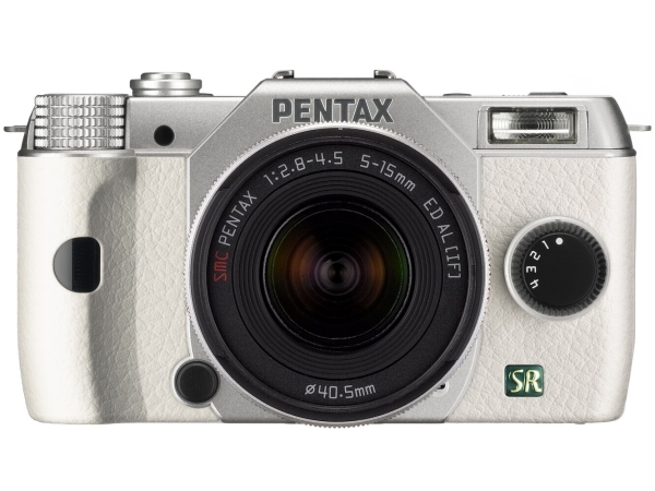 Q7の基本カラー。左上から時計回りにブラック、ホワイト、アクア、イエロー、ピンク、ブラウン。