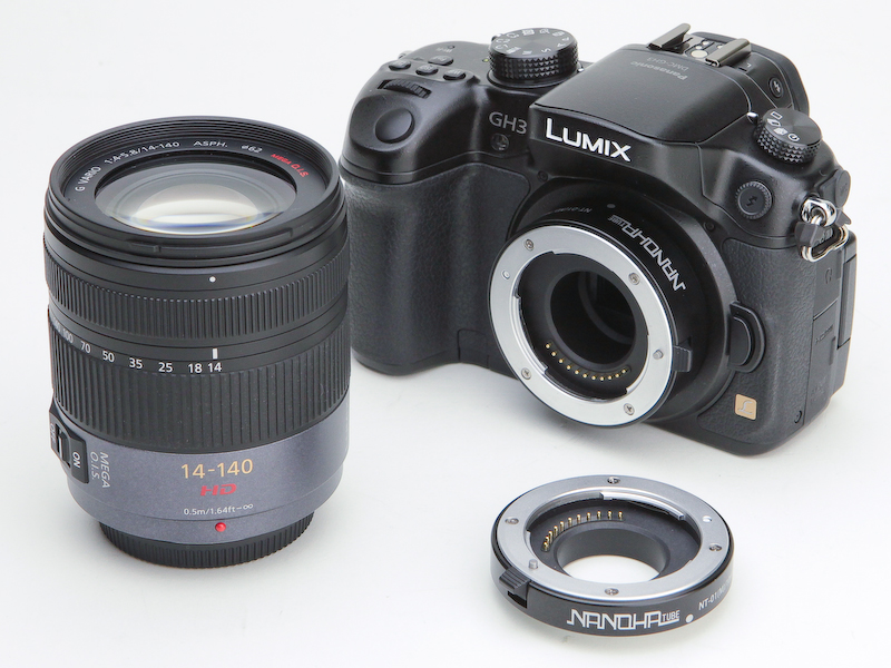 今回は、「LUMIX G VARIO HD 14-140mm F4-5.8 ASPH. MEGA O.I.S.」をマスターレンズとして試用した。