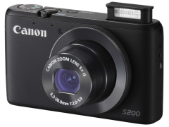 美品❤️ Canon PowerShot S200 コンデジ キヤノン スマホ転送 キヤノン、1/1.7型CCD搭載の「PowerShot S200」 - デジカメ Watch Watch