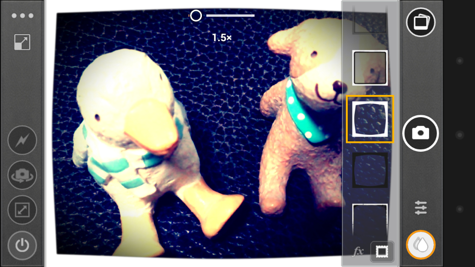 フレームのリアルタイム反映にも対応する