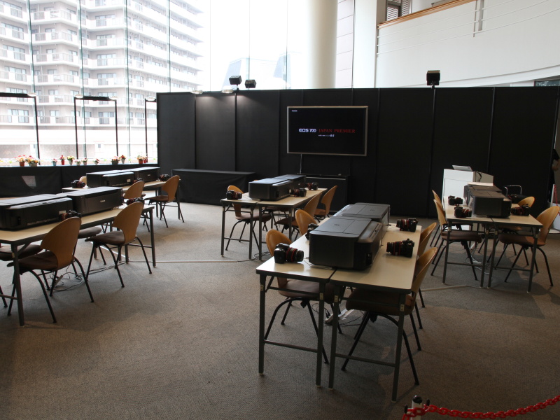 ワークショップ会場。当日参加可能な枠もあるという