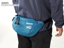 NPS・ニコンプロファイルサービス✖️MILLETコラボ・ウエストバッグ(未使用) NPS・ニコンプロファイルサービス✖️MILLETコラボ・ウエスト