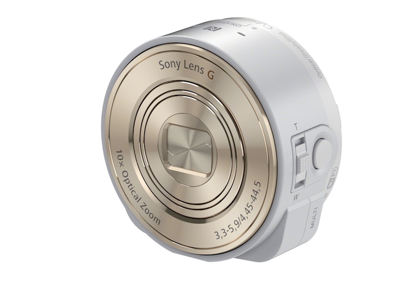 Cyber-shot DSC-QX10はホワイトモデルも発表された