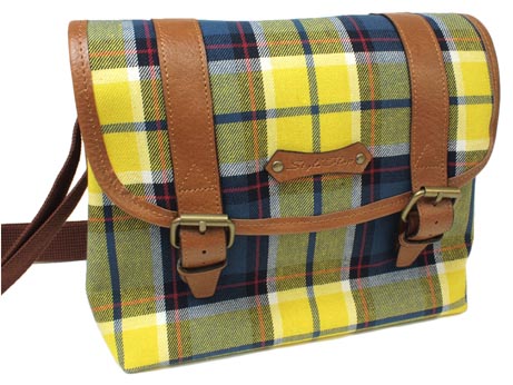 チェッキーワイド　ネイビー