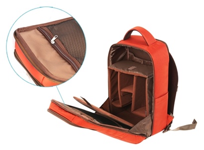 「CAMERA BAG 13PF-N-BG01」（オレンジ）1万6,310円