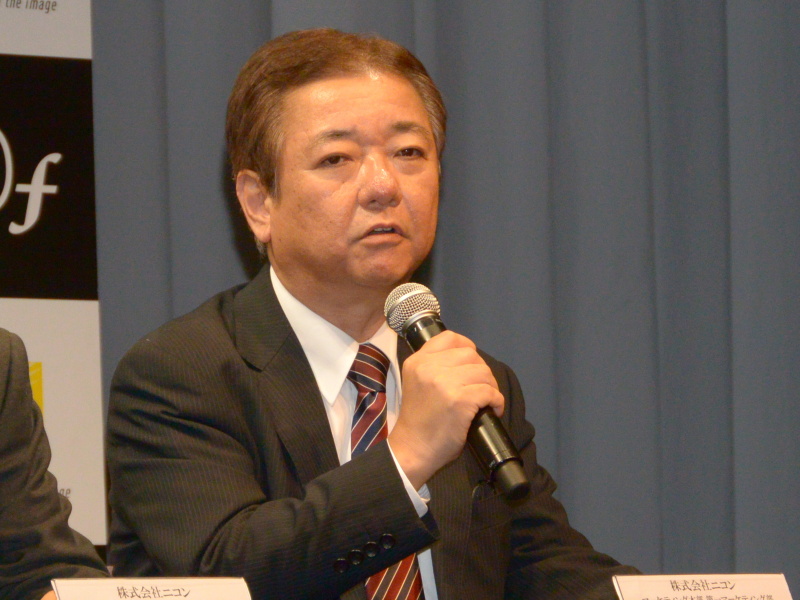 ニコン マーケティング本部 第一マーケティング部ゼネラルマネジャーの笹垣信明氏