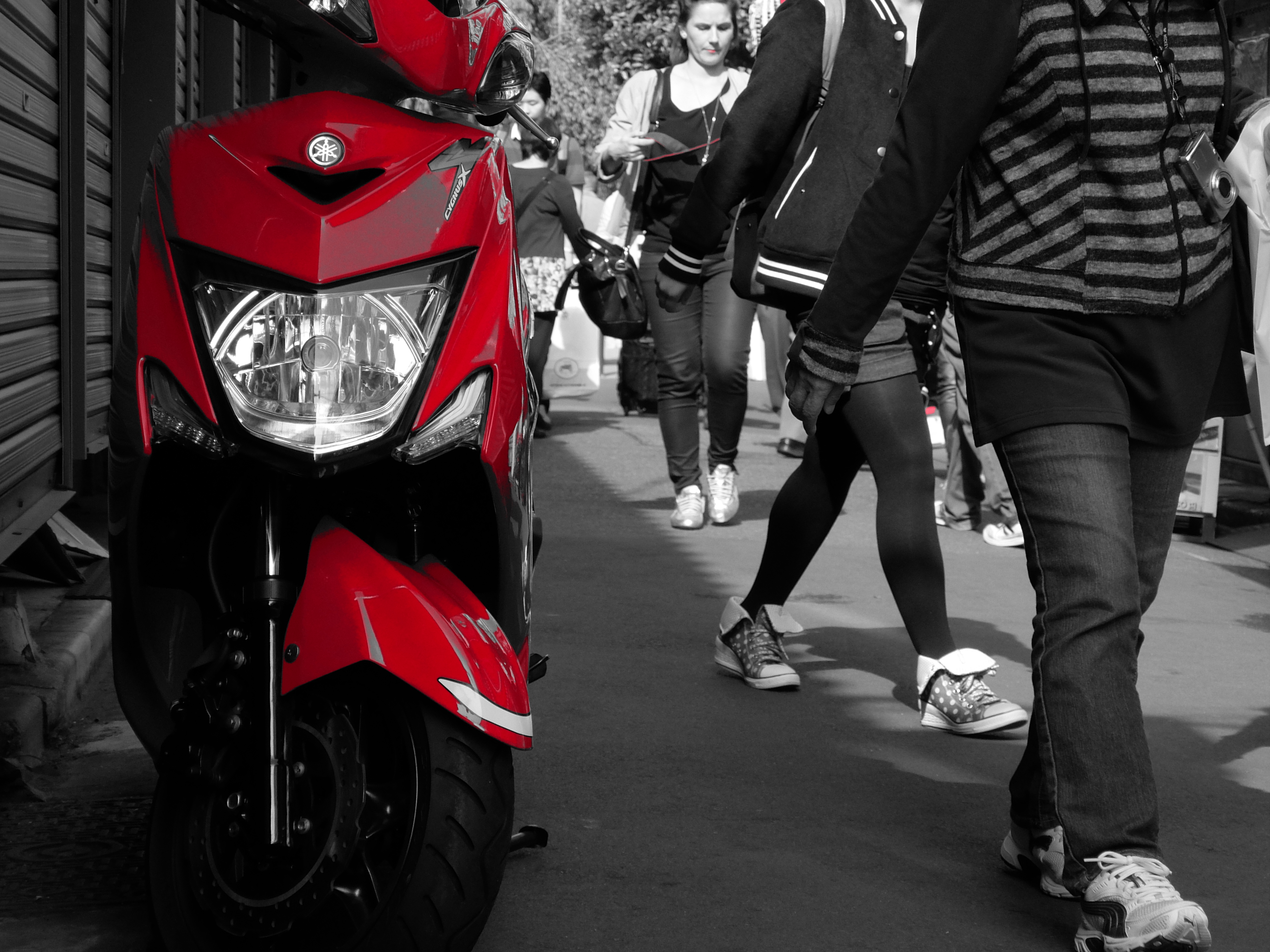 パートカラー（レッド）