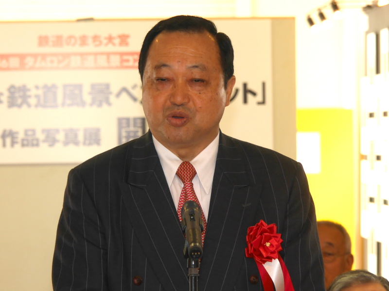 タムロン代表取締役社長の小野守男氏