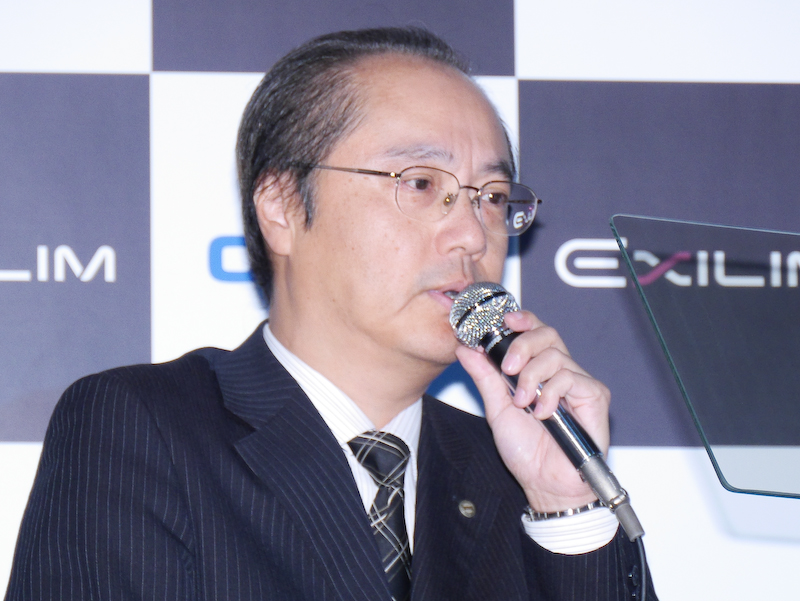 カシオ計算機 執行役員 QV事業部長の中山仁氏。