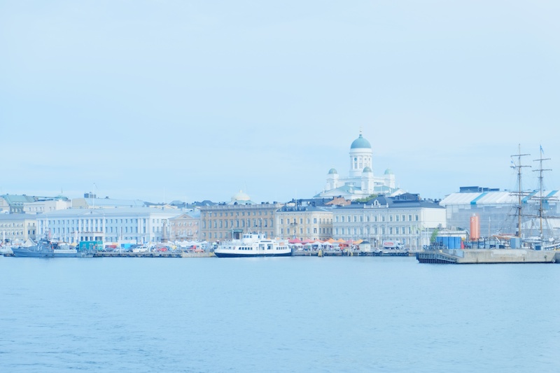 海から見たヘルシンキの街。透明で柔らかい空気で包まれていました。エアリーな空気感を表現したかったので、ダイナミックレンジを400%に設定して柔らかいイメージで撮りました。