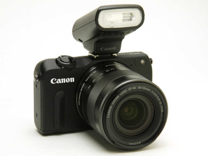 スピードライト90EXを装着