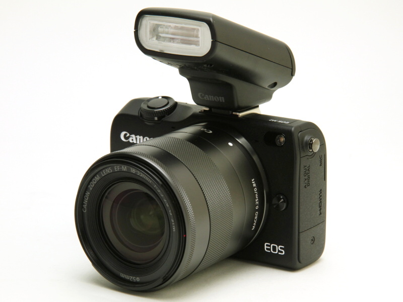 スピードライト90EXを装着