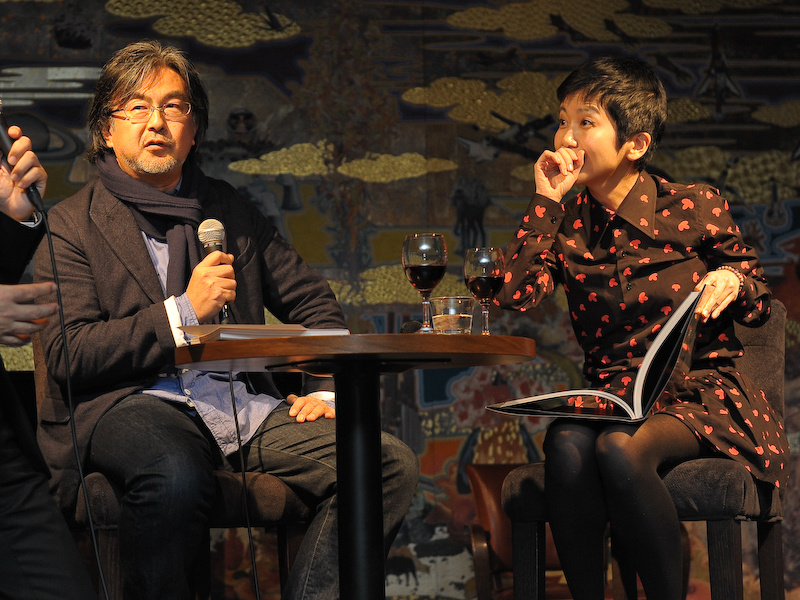 左から菅原一剛氏と花代氏