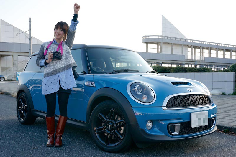 コムロミホさんの愛車はミニクーパーS クラブマン。お気に入りだとか