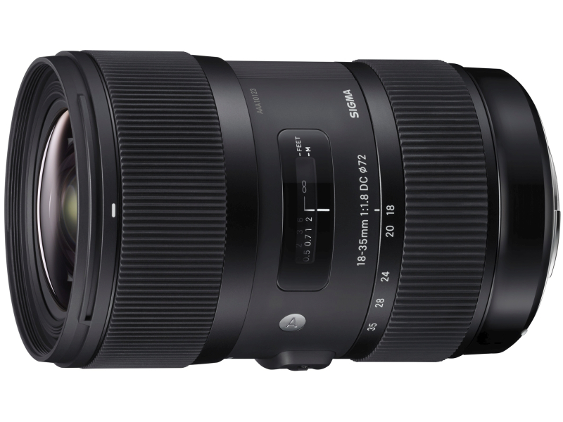 SIGMA 18-35mm F1.8 DC HSM（キヤノン用が6月28日、シグマ用が8月23日、ニコン用が10月11日に発売。ソニー用、ペンタックス用の発売日は未定）
