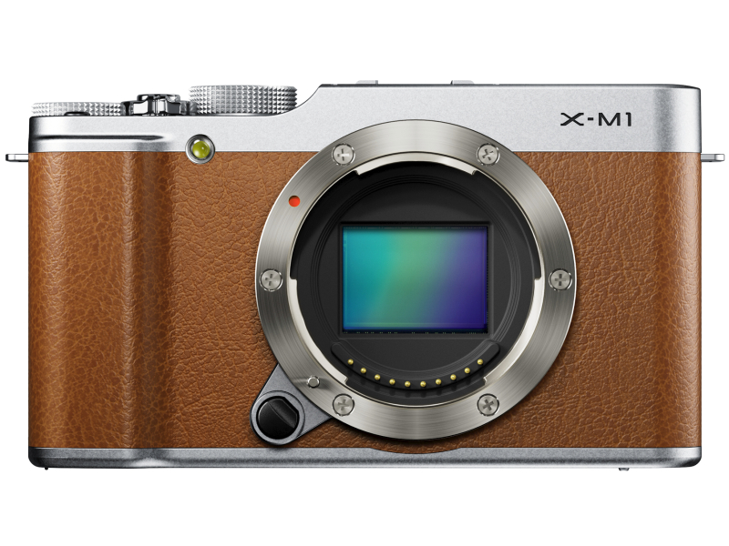 FUJIFILM X-M1（7月27日発売。ブラウンのレンズキットと各色ボディのみは9月12日）